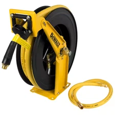 Dewalt 1/2 inch 50 feet Retractable Air Compressor Pneumatic Hose Reel Tool New
