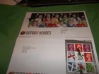 New ListingGB Stamps 2 2013. Football Heroes. FDC's