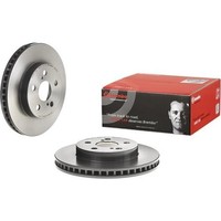 2X Brembo 09.D510.11 Bremsscheibe FüR Toyota Prius PHV W5 W52