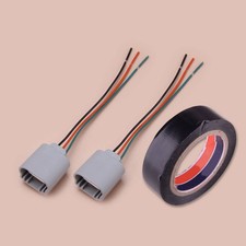 2pcs H13 9008 Headlight Wire Harness w/ Tape Fit For Ford F-150 2004-2019