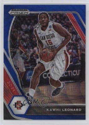 2021-22 Panini Prizm Draft Picks Blue Wave Prizm 2/249 Kawhi Leonard #57 1u6