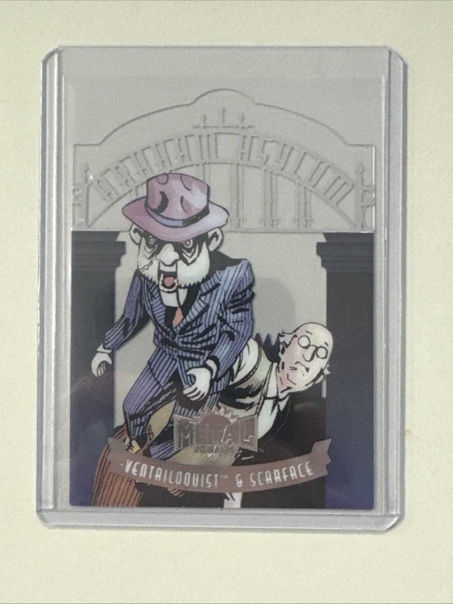 2025 Metal Universe Batman Ventriloquist & Scarface Arkham Asylum