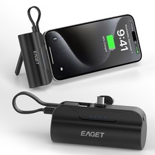 Mini Power Bank 5000mAh Portable Battery Charger For Type-C iPhone Android LOT