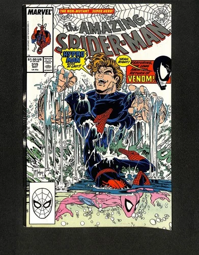 Amazing Spider-Man #315 VF+ 8.5 1st Venom Cover! McFarlane! Marvel 1989