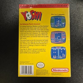 Yoshi Nintendo NES 1992 FACTORY SEALED H-Seam NEW Minor Box Ding See Pictures