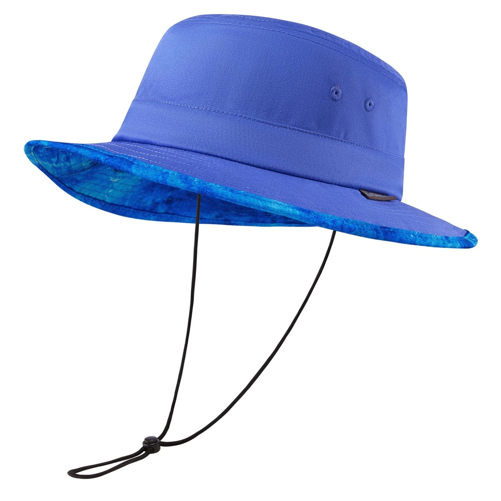 UPF 50+ Foldable Sun Hat Patterned Under Brim Bucket for Hiking Fishing