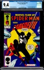 Marvel Team Up #141 1984 Ties With Amazing Spider-Man #252 CGC 9.4