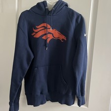Denver Broncos Nike Heavyweight Hoodie - Mens MED