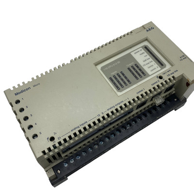 Schneider Modicon Micro AEG 110CPU61200 PLC CPU DC PS ANIO REL FREE SHIPPING