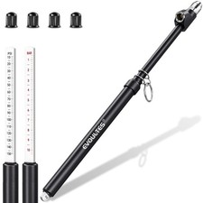 Evoultes Heavy Duty Tire Pressure Gauge Straight-on Dual Head Air Pressure G...