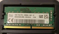 SK Hynix (1x 8GB) PC4-25600 (DDR4-3200) Memory (HMAA1GS6CJR6N-XN)