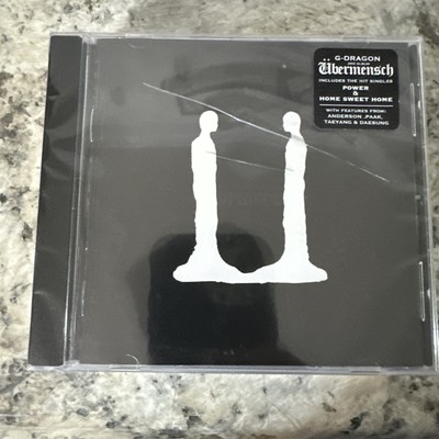 New G-Dragon Übermensch (White Version) (CD) Album Cracked Jewel