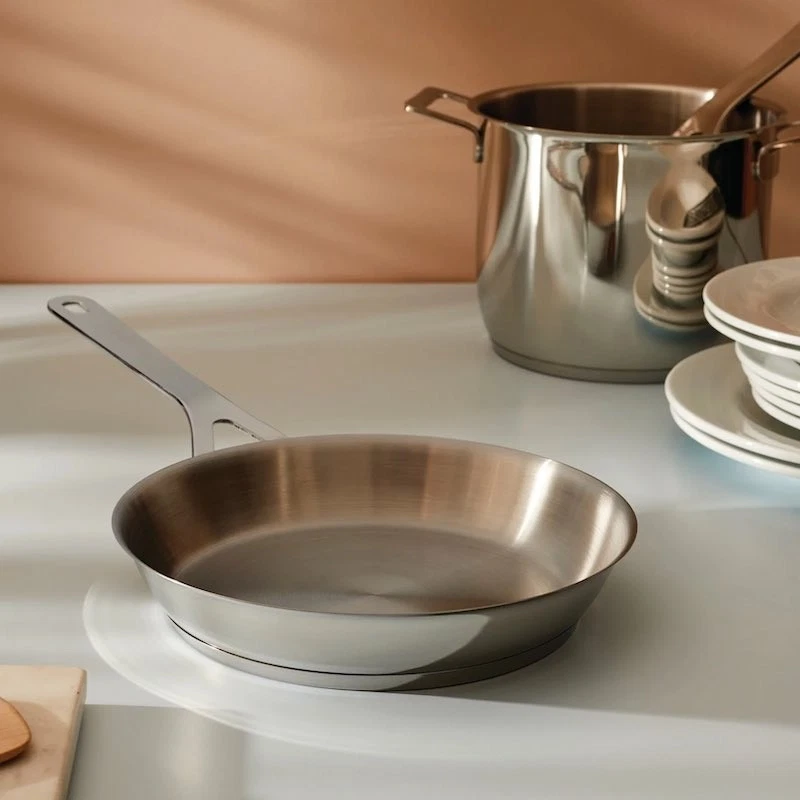 Padella ALESSI Pots & Pans in acciaio, adatta all'induzione. Varie misure. - Immagine 2 di 2