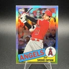 Shohei Ohtani 2020 Topps 1985 Refractor #85TC-7 Los Angeles Angels 3rd Yr Card