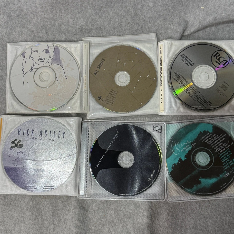 24 Pop CD Lot – Disc & Artwork Only – Celine Dion Bryan Adams Christina Aguilera - Image 2 of 4