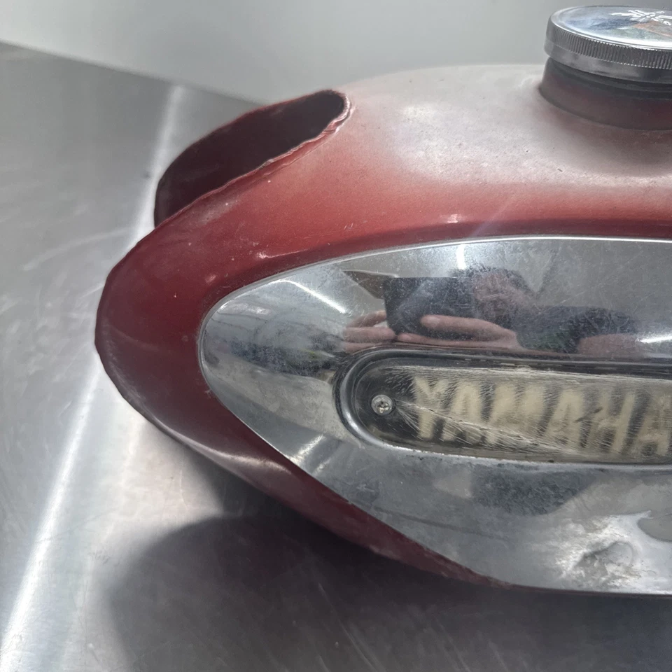 69 Yamaha L5T L5 T 100 Trailmaster ptetrol gas fuel tank - Image 2 of 4