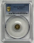 1876 California Fractional Gold — photo from another recent sale
