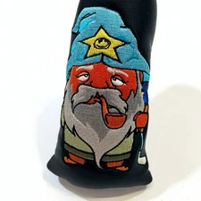 New Shortgame Wizard Blade Putter Cover from MF Golf Birdie - Black