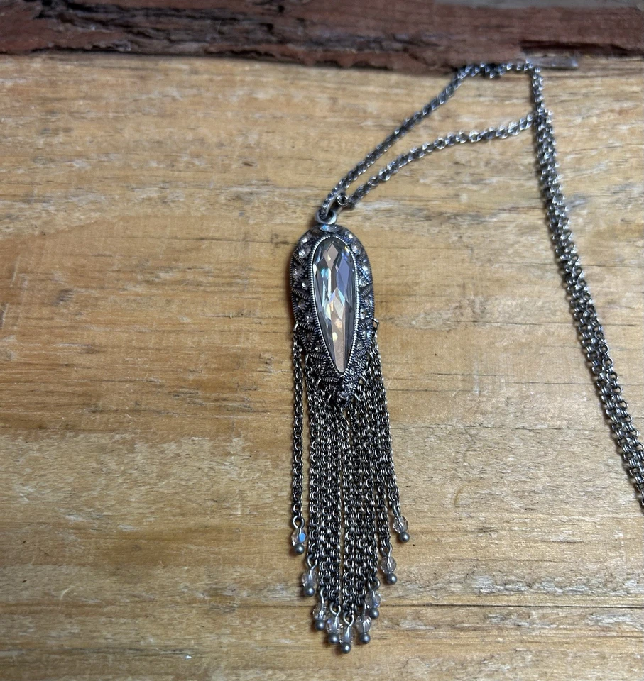 Collar largo con borla de cristal Brighton, ALICE, Foto 4 de 4