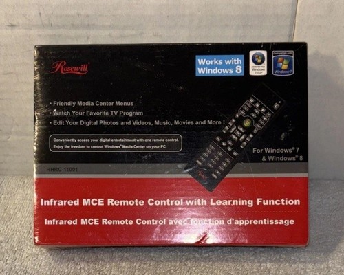 Rosewill RHRC-11001 MCE Infrared Remote Control w/ Learning Function for Windows - Picture 4 of 4