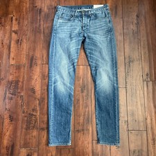 Rag & Bone Fit 2 Slim Jeans Mens 30x31 Blue Medium Wash Button Fly Made in USA