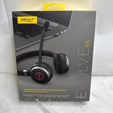 *Genuine* Jabra GN Evolve 65 Professional Wireless Headset  / New / Ships Fast!