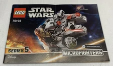 Lego Star Wars Manual For Set 75193 Series 5 Microfighters NO BRICKS