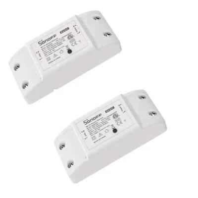 INTERRUTTORE SMART WIFI SONOFF SWITCH COMPATIBILE CON AMAZON ALEXA GOOGLE PRESA