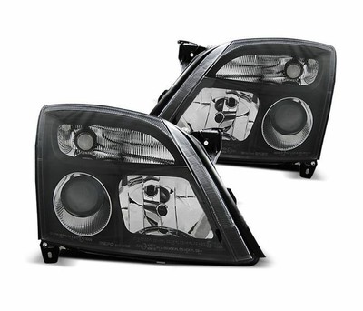 headlights for OPEL VECTRA C 2002 2003 2004 2005 black LHD