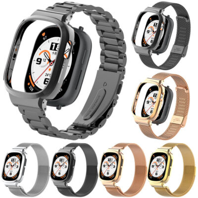 Edelstahl Milanese Armband+Case 2in1 Für Huawei Honor Watch 4 Ersatz Metallband