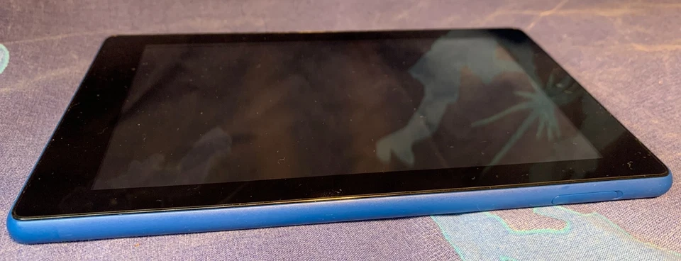 Amazon Fire 7 (7th Gen) Tablet SR043KL 8GB Blue Wifi - Working - Image 4 of 4