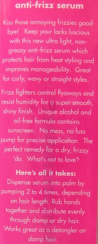 BH05 L. A. Looks NIB Non-Greasy Extra Strength Defrizzer Anti-frizz Serum 2 FlOz - Picture 5 of 5