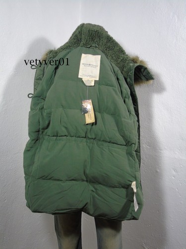 New RALPH LAUREN D&S Women's Military Parka Down Snorkel Jacket Army Green sz M - Picture 9 of 9