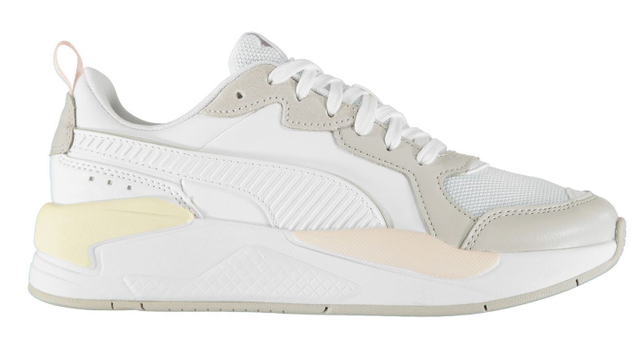 ladies white leather trainers size 6