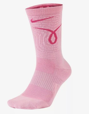 breast cancer basketball socks