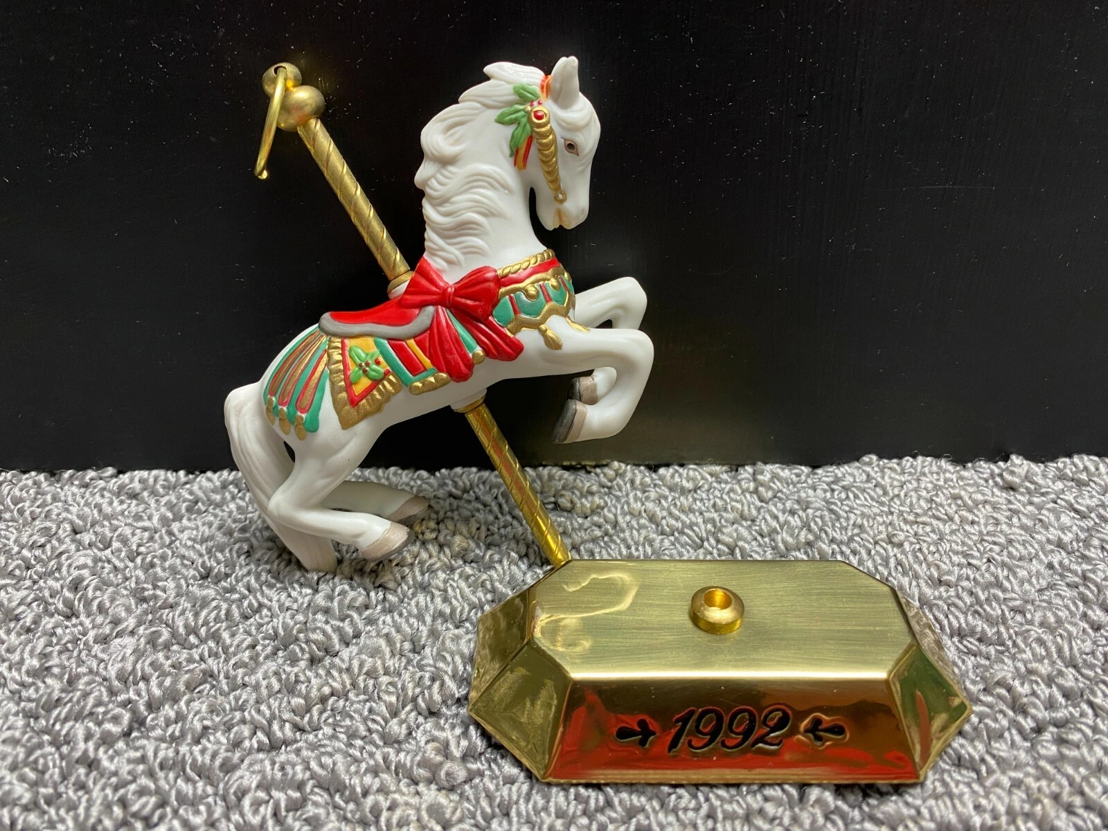 Hallmark Keepsake Ornament Tobin Fraley Carousel Horse - Thumbnail 4