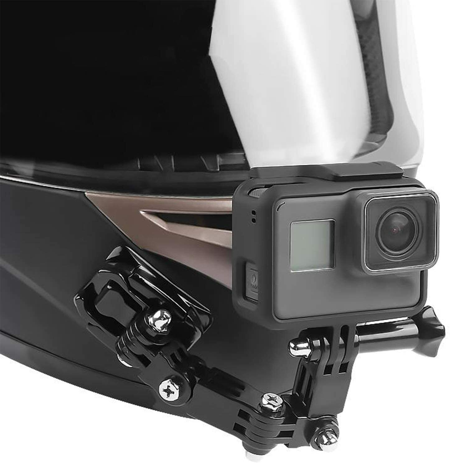 Motorcycle Helmet Mount Kit Compatible with GoPro Hero 10 9/8/7/6/5,4 3