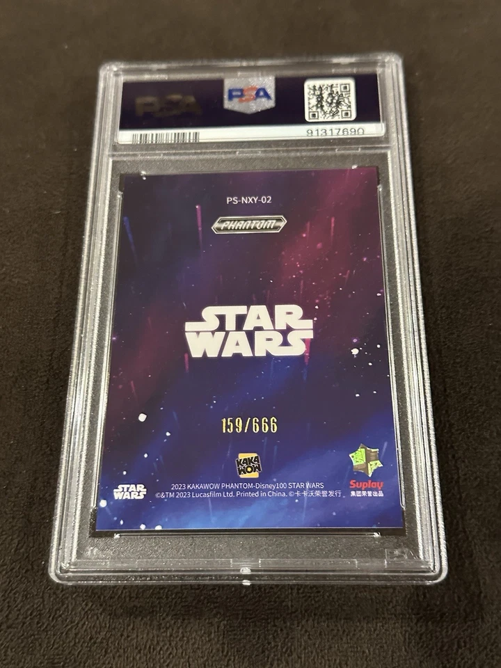PSA 10 2023 Kakawow Phantom Disney 100 Star Wars #2 Padme Amidala /666 Nebula Sp - Image 2 of 3