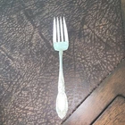 King Richard Towle Sterling Silver Salad Fork 6 1/2" Pat. 1932
