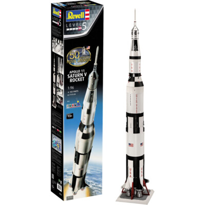 Revell 1/96 Saturn V Rakete Apollo 11 Modellbausatz 03704