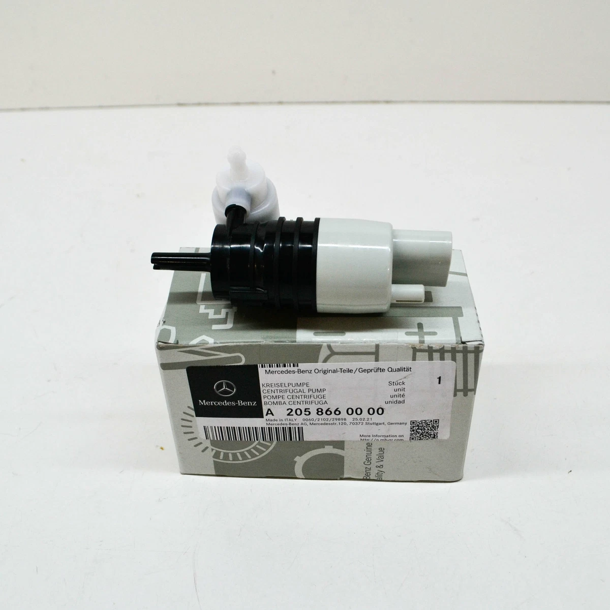 NEW MB C T-MODEL S205 WINDSHIELD WASHER PUMP MOTOR A2058660000 