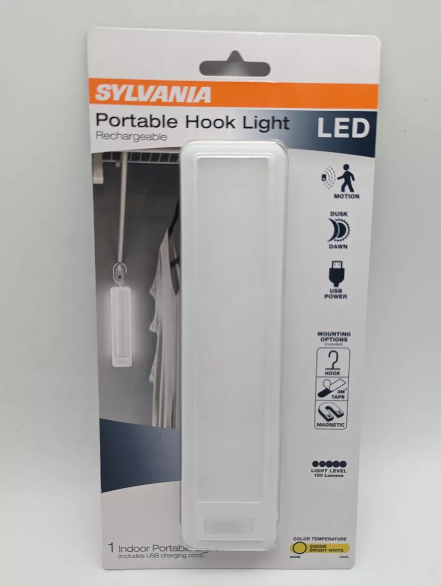 Sylvania rechargeable portable led hook night light deals