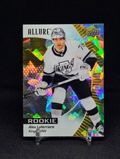 2023-24 Upper Deck Allure Hockey Yellow Taxi  Rookie Alex Laferriere #140 Kings