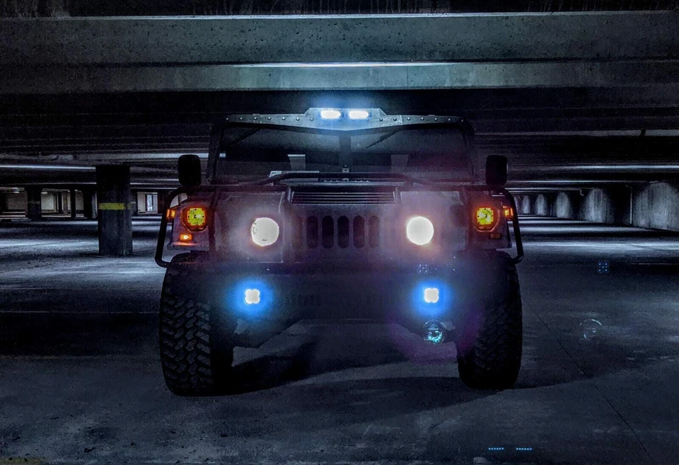 -DURAMAX- 1996 HUMMER H1 6.6 LMM conversion 6-speed Allison AM General Humvee - Image 2 of 4