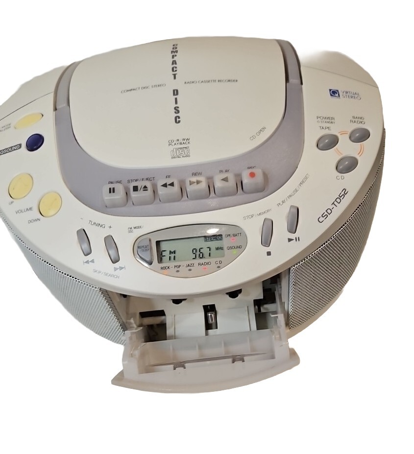 Aiwa Csd-td52 Cd-tape-fm-am VTG 2000 | eBay