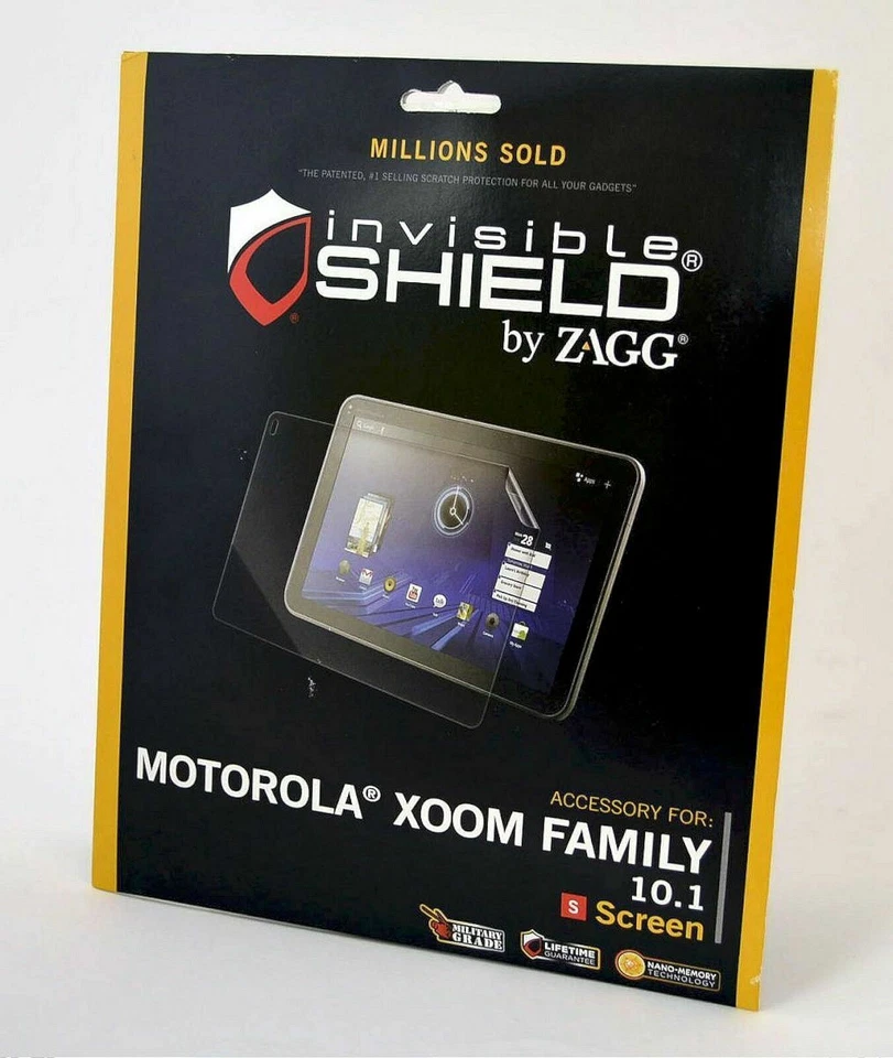 Zagg Invisible Shield Motorola Xoom 10.1 Screen Protector Scratch Resistant - Image 4 of 4