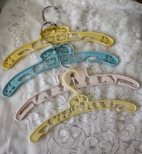 Sweet Set Of 4 Vintage Children's Clothes Hangers