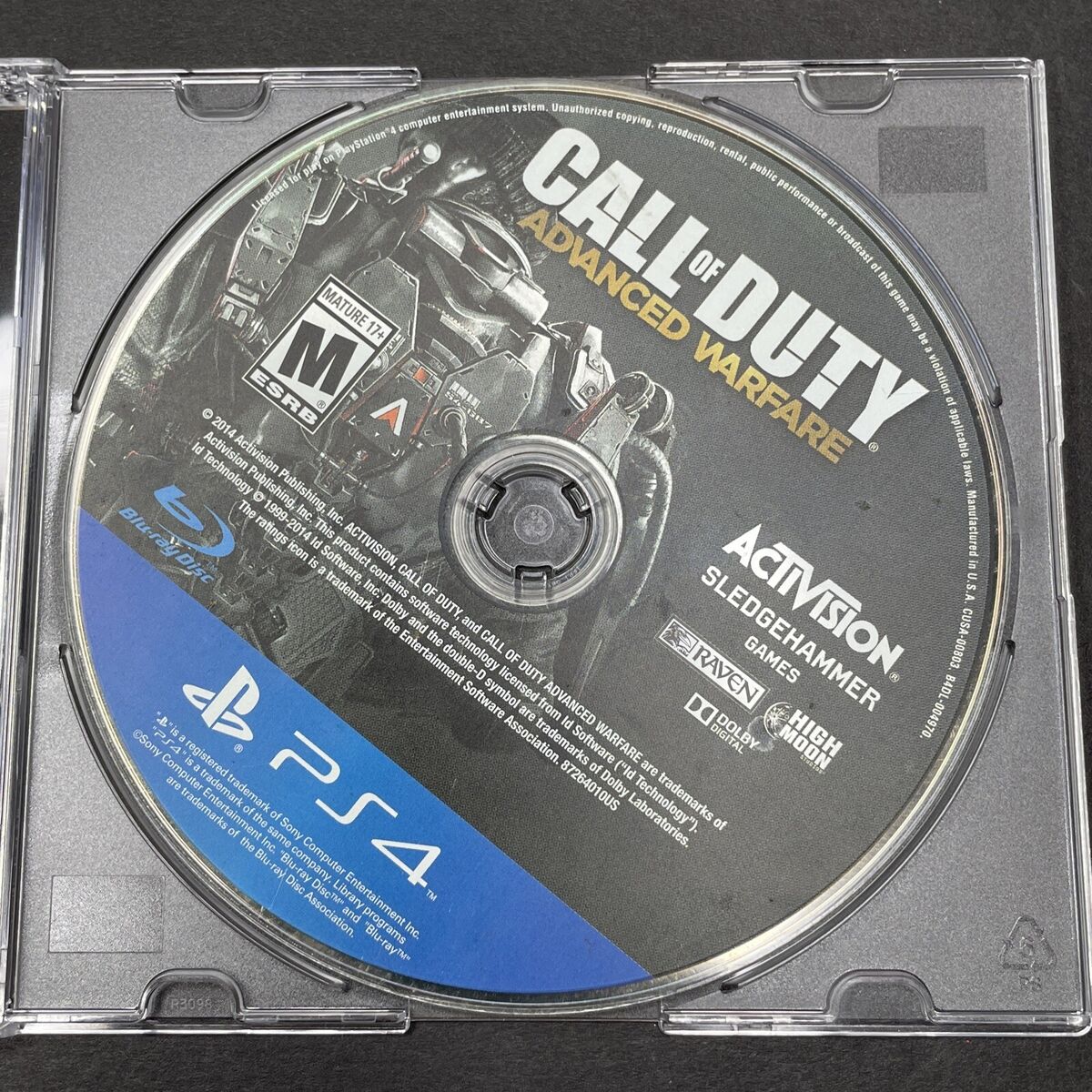 Call of Duty Advanced Warfare - Sony PlayStation 4 PS4 - Empty