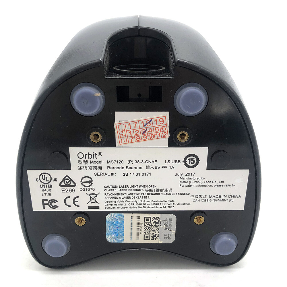 Orbit Barcode Scanner With USB Cable Fits For HONEYWELL MS7120 