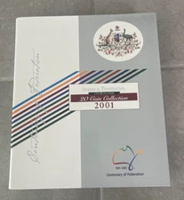 2001 Australia States & Territories Uncirculated Coin Mint Set 20 Coins Total L2